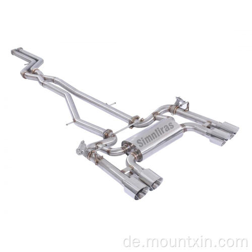 BMW F87 Auspuff -Katzensystem